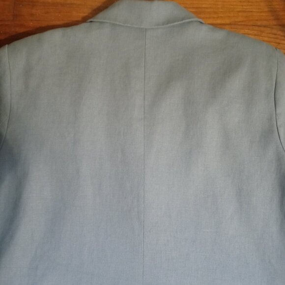 ABERCROMBIE & FITCH short sleeve linen blazer (XL) - Picture 10 of 15